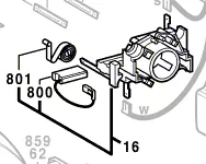 Щеточный держатель__GKS 66 CE (1604336024) купить в сервисном центре Технопрофиль