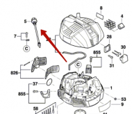 Сетевой кабель пылесоса Bosch AdvancedVac 20 (3603CD1200) 1619PB0805 купить в сервисном центре Технопрофиль