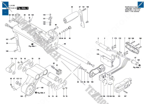 Малка к торцовой пиле GCM 8 S / GCM 8 SJ BOSCH (1619P03510) купить в сервисном центре Технопрофиль фото 3