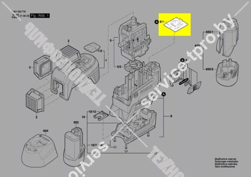 ПЕЧАТНАЯ ПЛАТА (1600A00NK6) купить в сервисном центре Технопрофиль