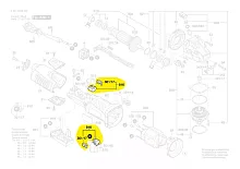 Щеточный держатель__GWS 12...19-125 CI/CIE / GWX 13...19-125 S (1607000V43) купить в сервисном центре Технопрофиль