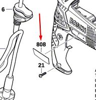 Этикетка типа к PSB 1000-2RCE BOSCH (2609003480) купить в сервисном центре Технопрофиль