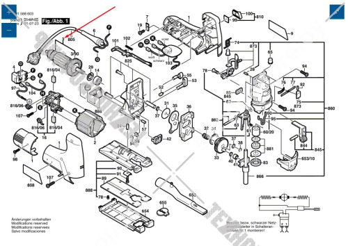 Якорь к GST 100 BCE BOSCH (2604011115) купить в сервисном центре Технопрофиль