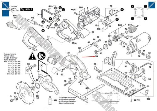 Шарикоподшипник 12*28*8 мм к GKS 160 / GKS 55CE / GEX 150 ACE BOSCH (1600905031) купить в сервисном центре Технопрофиль фото 6