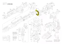 Кольцо уплотнительное__GBH 3-28 DRE/DFR / GBH 18V-26 купить в сервисном центре Технопрофиль