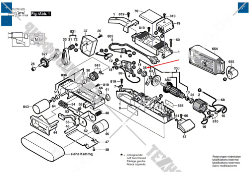 Кольцо промежуточное к PBS / GBS 75 AE BOSCH (1600206024) купить в сервисном центре Технопрофиль фото 3
