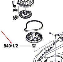 Подшипник к Rotak 32/ Rotak 34/ Rotak 37/ ALR 900/ AVR 1100 BOSCH (F016L67442) купить в сервисном центре Технопрофиль