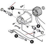 Щеткодержатель к GTS 10 XC / GTS 10 J BOSCH (2610911858) купить в сервисном центре Технопрофиль