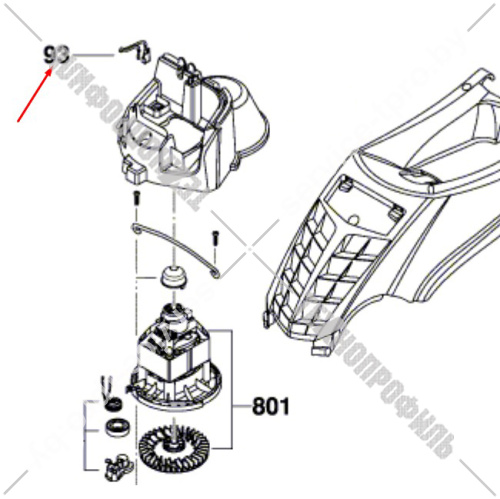 Реле температуры к ARM 32 / Rotak 32 BOSCH (F016L66958) купить в сервисном центре Технопрофиль