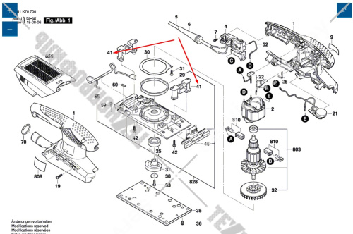 Опора крепления к GSS 23 AE BOSCH (2609100398) купить в сервисном центре Технопрофиль фото 2