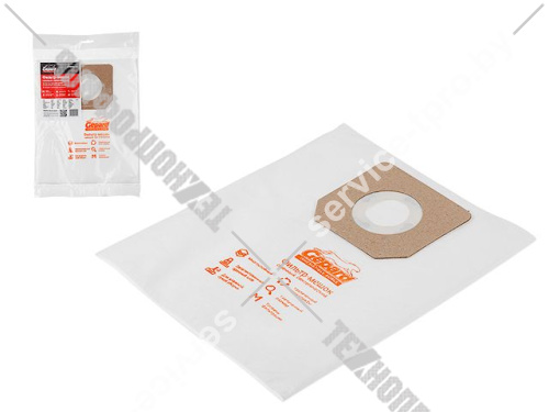Мешок для пылесоса BOSCH GAS 15, 12-25 сменный GEPARD (Синтетический.)  купить в сервисном центре Технопрофиль