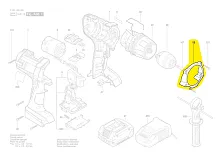 Крышка лицевая__GSR 18 VE-2-LI / GSR 36 VE-2-LI купить в сервисном центре Технопрофиль