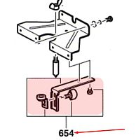 Ролик контактный к POF 1400 ACE / POF 1200 AE BOSCH (1609203V38) купить в сервисном центре Технопрофиль
