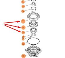 Муфта в сборе к SA5040C MAKITA (135559-9) купить в сервисном центре Технопрофиль