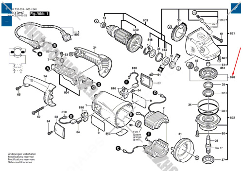 Шестерни коническая пара болгарки УШМ Bosch GWS 20-230 (0601357003) 1607000382 купить в сервисном центре Технопрофиль фото 5