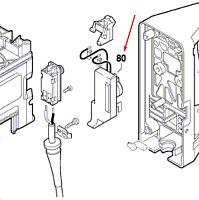 Регулятор оборотов перфоратора Bosch GSH 5 CE (0611309703) 1617233026 купить в сервисном центре Технопрофиль