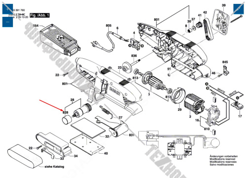 Кольцо резиновое к PBS 7 A/AE BOSCH (2610391336) купить в сервисном центре Технопрофиль фото 2