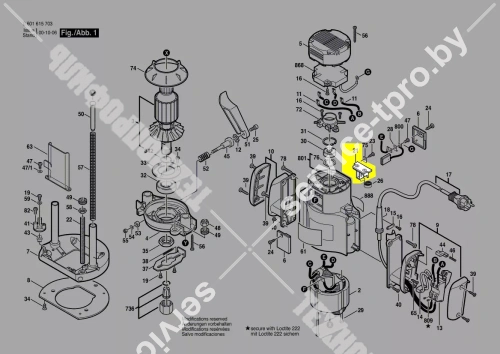 ЩЁТОЧНЫЙ ДЕРЖАТЕЛЬ (1604336008) купить в сервисном центре Технопрофиль