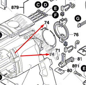 Контактная шина к дрелям PSB / GSB BOSCH (2601324045) купить в сервисном центре Технопрофиль Контактная шина к дрелям PSB / GSB BOSCH (2601324045) купить в сервисном центре Технопрофиль