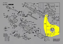 Опорный фланец__GWS 15...17-125 Inox / GWS 19-125 CIST (1607000D64) купить в сервисном центре Технопрофиль