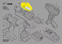 Переключатель скоростей__GSR 1440-LI / GSR 1800-LI (2609199336) купить в сервисном центре Технопрофиль