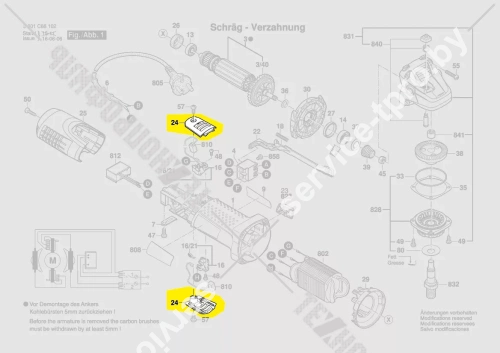 ЩЕТОЧНАЯ КРЫШКА (1619P02828) купить в сервисном центре Технопрофиль