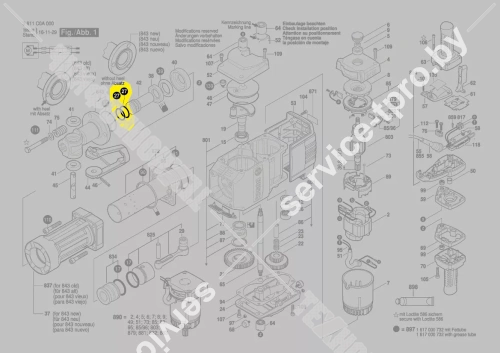 Кольцо уплотнительное__GSH 27 VC купить в сервисном центре Технопрофиль