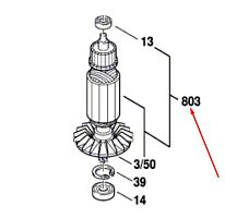 Ротор для ножевки BOSCH GFZ 16-35 AC (0601637703) 3604010078 купить в сервисном центре Технопрофиль