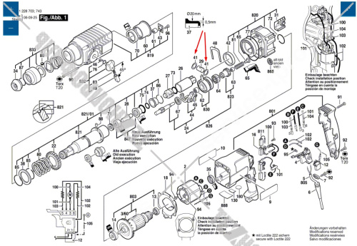 Уплотнительное кольцо к GBH / PBH BOSCH (1610101011) купить в сервисном центре Технопрофиль фото 2