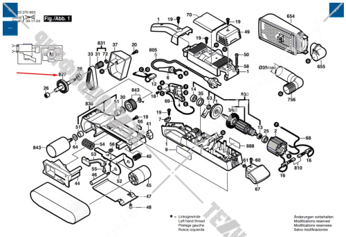 Колесо зубчатое ведомое к GBS 75 AE / PSB 75 A / PSB 75 AE  BOSCH (2606333900) купить в сервисном центре Технопрофиль фото 6