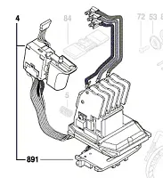 Электронный модуль__GBH 18 V-EC (1607233376) купить в сервисном центре Технопрофиль