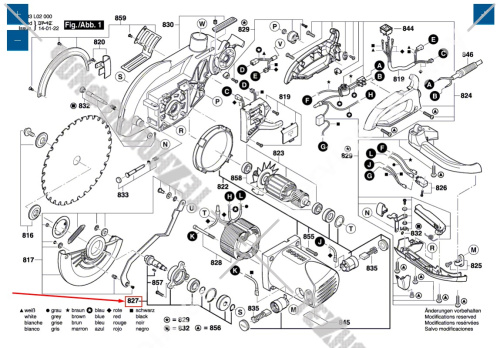 Крышка редуктора к PCM 8 S BOSCH (1609203T80) купить в сервисном центре Технопрофиль фото 2