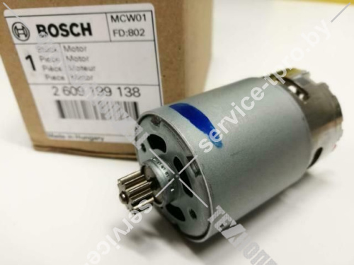 Двигатель для шуруповерта Bosch PSR 14.4-2 (3603J51400) 2609199138 купить в сервисном центре Технопрофиль