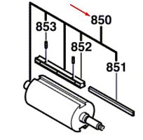 Строгальный вал к рубанку PHO 1 BOSCH (2609110258) купить в сервисном центре Технопрофиль