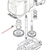 Шарикоподшипник 25 х 52 х 15 мм к бетонолому GSH 27 VC BOSCH (1610900027) купить в сервисном центре Технопрофиль