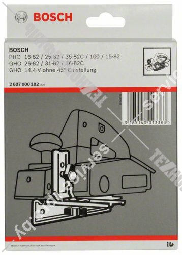 Упор паралельный для рубанков PHO / GHO BOSCH (2607000102) купить в сервисном центре Технопрофиль фото 2