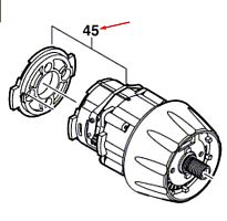 Редуктор шуруповерта Bosch PSR 14.4 LI-2 (3603J56400) 2609001711 купить в сервисном центре Технопрофиль