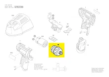 Редуктор для шуруповерта Bosch GSR 12V-20 HX (Type 3601JD4101) 2606200259 купить в сервисном центре Технопрофиль