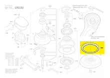 Кольцо фрикционное__GEX 150 TURBO BOSCH купить в сервисном центре Технопрофиль