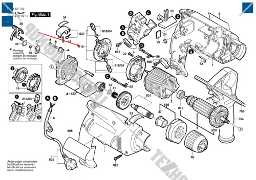 Щёточная пластинка к PSB 500 RE BOSCH (2604337061) купить в сервисном центре Технопрофиль фото 6 Щёточная пластинка к PSB 500 RE BOSCH (2604337061) купить в сервисном центре Технопрофиль фото 6