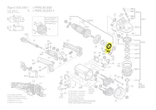 Кольцо резиновое__GWS 20...26-230 купить в сервисном центре Технопрофиль