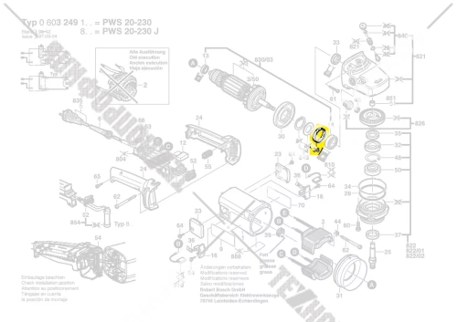 Кольцо резиновое__GWS 20...26-230 купить в сервисном центре Технопрофиль