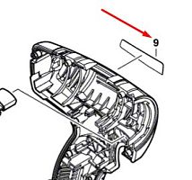 Этикетка к GSR 12 V BOSCH (2609131281) купить в сервисном центре Технопрофиль