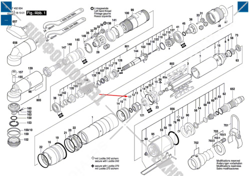 Кольцо  уплотнительное к 550 WATT-SERIE BOSCH (2600210004) купить в сервисном центре Технопрофиль фото 2