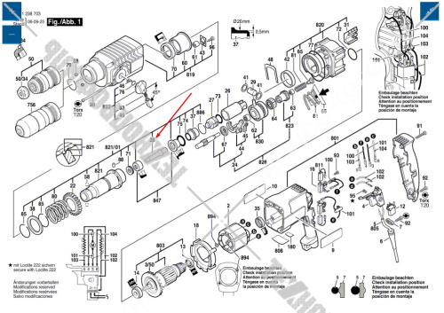Болт ударный__GBH 2-24 DFR купить в сервисном центре Технопрофиль фото 2 Болт ударный__GBH 2-24 DFR купить в сервисном центре Технопрофиль фото 2