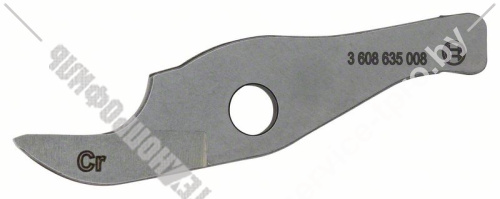 Нож для ножниц GSZ 160, для хромированной стали BOSCH (2608635409) купить в сервисном центре Технопрофиль
