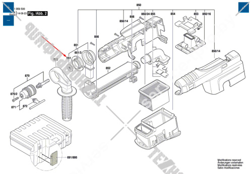 Фрикционное кольцо (5 шт) к перфоратору GBH 2-23 REA BOSCH (1619P04548) купить в сервисном центре Технопрофиль фото 2