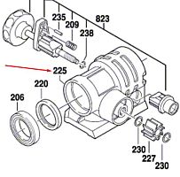 Корпус к дрели алмазного сверления GDB 1600 WE BOSCH (3605102084) купить в сервисном центре Технопрофиль