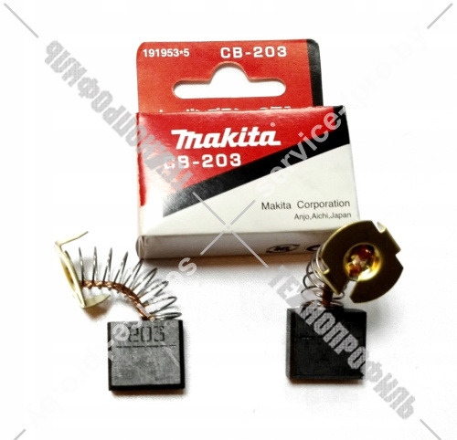 Угольные щетки Makita CB-203 191953-5 купить в сервисном центре Технопрофиль фото 4
