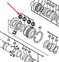 Кольцо уплотнительное к GBH 3-28 E BOSCH (1610283032) купить в сервисном центре Технопрофиль